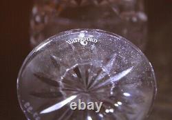 4-Waterford Crystal Lismore Footed Juice Glasses Artist-Christian 1999 COA NIB
