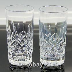 4x WATERFORD LISMORE HIGHBALL TUMBLER 5 5/8 CUT CRYSTAL GLASSES MINT IRELAND