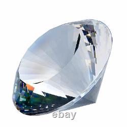 50-200mm Huge Crystal Diamond Glass Cut Home Decor Personalized Ornaments Gifts