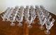 51-PC WATERFORD TRAMORE CUT CRYSTAL SET or WATER/CLARET WINE/PORT WINE/CHAMPAGNE