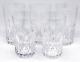 5 BEAUTIFUL Cut Crystal Glass 5 Tumbler Drinking Glasses