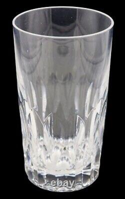 5 BEAUTIFUL Cut Crystal Glass 5 Tumbler Drinking Glasses