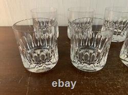 5 Cut Crystal Whisky Glasses From Saint Louis (Price Per Unit) Model 2