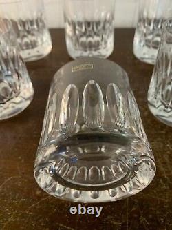 5 Cut Crystal Whisky Glasses From Saint Louis (Price Per Unit) Model 2