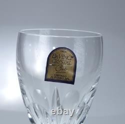 5 DaVinci Cut Crystal Vorno 3 oz Small Wine Glasses 6.25 Tall Signed Italy