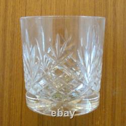 5 Edinburgh Crystal SUTHERLAND Old Fashioned Rocks Glasses EXCELLENT