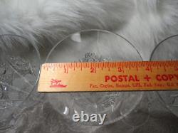 5 Rare Vintage Cut Crystal Queens Lace 9.5 Tall Flare Trumpet Champagne Glasses