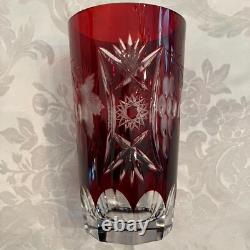 6 Nachtmann Crystal Highball/ice Tea Glasses Multi Color Cut To Clear