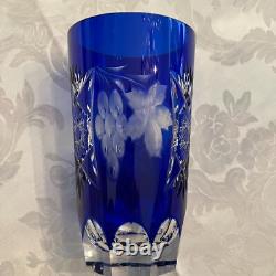 6 Nachtmann Crystal Highball/ice Tea Glasses Multi Color Cut To Clear