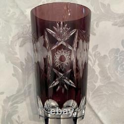 6 Nachtmann Crystal Highball/ice Tea Glasses Multi Color Cut To Clear