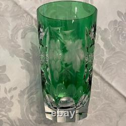 6 Nachtmann Crystal Highball/ice Tea Glasses Multi Color Cut To Clear