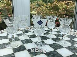 6 RARE VINTAGE SIGNED CORDIAL GLASSES EDINBURGH CRYSTAL THISTLE CUT Engraved 1ST