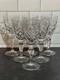 6 Vtg 6.5 GALWAY ASHFORD Crystal Cut Wine Glasses Discontinued