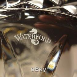 6 Waterford Crystal Lismore Deep Cut Irish 8 Luncheon Plates