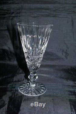 6 Waterford Cut Crystal Tramore Champagne Cocktail Wine Glasses Signed Boxed