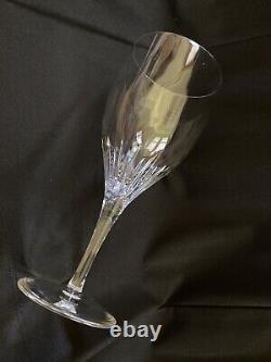 7 Vintage Sonnet (cut) by Atlantis Crystal Wine Glasses Excellent Condition