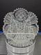 8 BOWL, American Brilliant Period Cut Glass Crystal Rare Koh-i-noor co Clifton