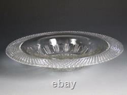 8 Cut Glass / Crystal (hawkes Quality) 8 3/4 Rimmed Soup Bowls