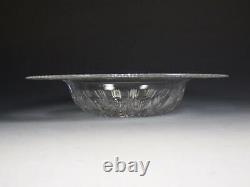 8 Cut Glass / Crystal (hawkes Quality) 8 3/4 Rimmed Soup Bowls