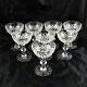 8 Hawkes Wickham Fine Cut Crystal Champagne Coupe Sherbet Glasses