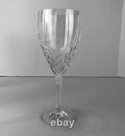 8 Royal Doulton Clear Cut Crystal Wine Glass Stems Stemware Marked