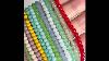 950pc 4mm Transparent Color Crystal Glass Beads Glass Buddha Beads Smooth Flat Crystal Abacus Beads