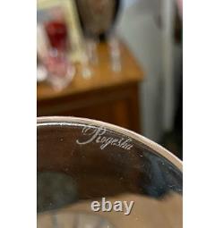 9 Miller Rogaska SOHO Contemporary 8-1/8 Cut Crystal Wine Glasses Water Goblets
