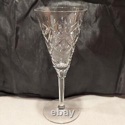9 Stratford by Seneca Hand-Blown & Cut Crystal Parfait Glasses 7 Vintage 1940's