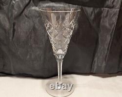 9 Stratford by Seneca Hand-Blown & Cut Crystal Parfait Glasses 7 Vintage 1940's