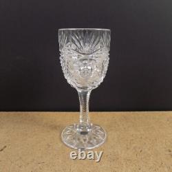 9 Straus Elysian American Brilliant Cut Glass 3.75 Cordial Glasses