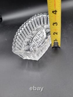 ABP 8 BOWL American Brilliant Period Cut Glass Crystal signed Pitkin & Brooks