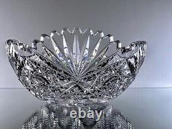 ABP AMERICAN BRILLIANT Cut Glass Bowl Unknown Maker