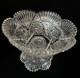 ABP American Brilliant Cut Glass Crystal Pedestal Bowl Centerpiece Large 12