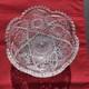 ABP CUT GLASS THICK WALL 8 INCH BOWL EXCELLENT CUTTING. With Lead Crystal