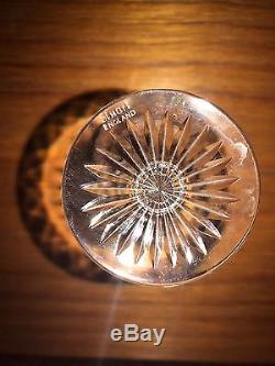ANTIQUE AUTHENTIC EDWARDIAN (1910) CUT GLASS CRYSTAL GLASSES, x10. ROYAL STUART