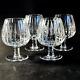 ASTRAL PEERAGE BRANDY SNIFFTERS, Cut Lead Crystal, 5 1/4, 12 oz, 4PCS SET