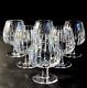 ASTRAL PEERAGE BRANDY SNIFFTERS, Cut Lead Crystal, 5 1/4, 12 oz, 6PCS SET