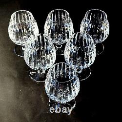 ASTRAL PEERAGE BRANDY SNIFFTERS, Cut Lead Crystal, 5 1/4, 12 oz, 6PCS SET