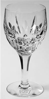 ATLANTIS AZORES WATER, WINE, CHAMPAGNE GLASS SET, Cut Crystal, PORTUGAL, 6PCS