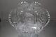 Abp American Brilliant Cut Glass Large Oval Serving Bowl 10 3/4 X 8.5