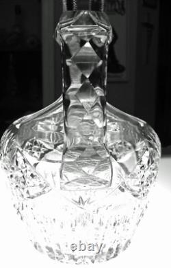 Abp Cut Glass Crystal Whiskey Jug