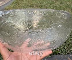 American Antique Brand-Chatillon Sterling Silver Cut Glass Crystal Centerpiece