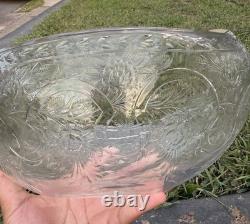 American Antique Brand-Chatillon Sterling Silver Cut Glass Crystal Centerpiece