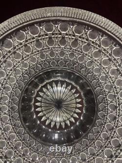 American Brilliant Cut Crystal Glass Bowl