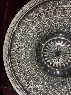 American Brilliant Cut Crystal Glass Bowl