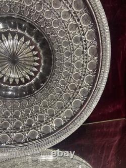 American Brilliant Cut Crystal Glass Bowl