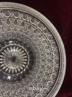American Brilliant Cut Crystal Glass Bowl