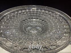 American Brilliant Cut Crystal Glass Bowl