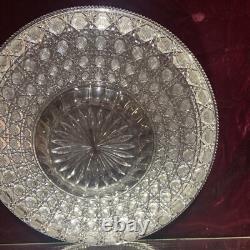 American Brilliant Cut Crystal Glass Bowl