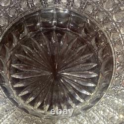 American Brilliant Cut Crystal Glass Bowl